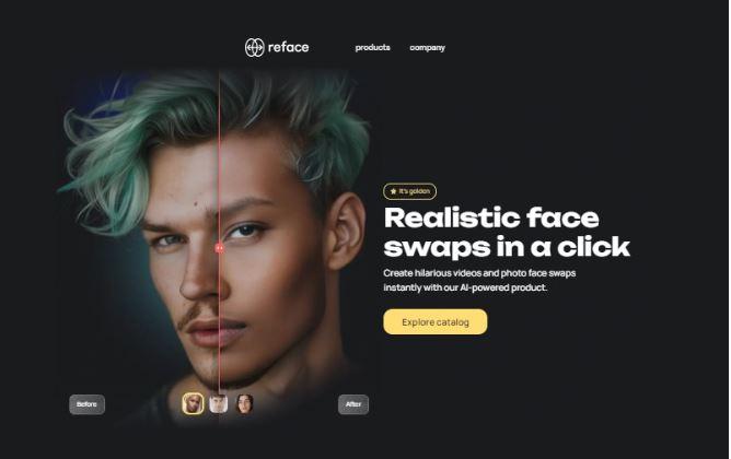 reface App - Popular AI Race Changer